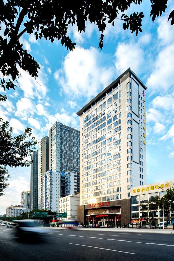 Guangzhou Jin Wan Li Business Hotel Exterior foto